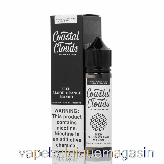 Jus De Vape Mangue Orange Sanguine Glacée - Nuages ​​côtiers Co. - 60 Ml 3 Mg